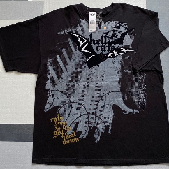 Averex | Shirts | Mens Black Graphic T 